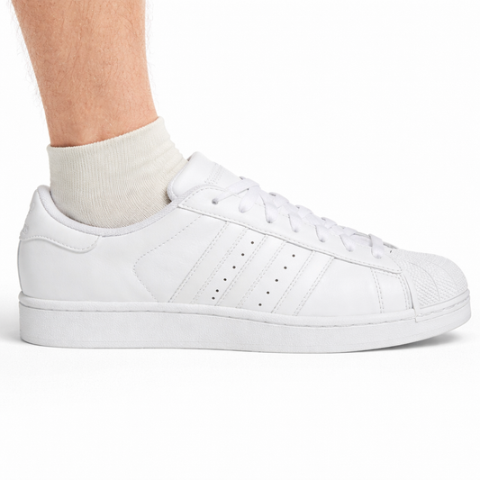 Adidas Originals Men's White Superstar II Sneakers, JI0080