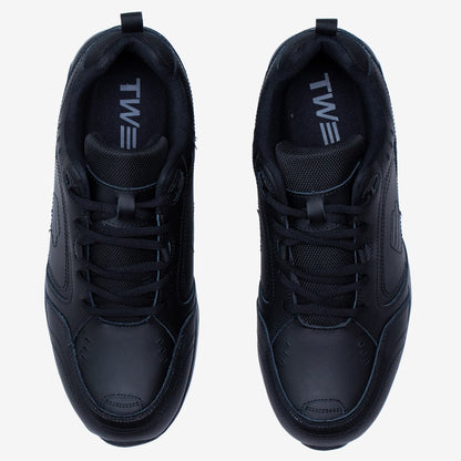 Men's Wide Fit Tredd Well Legend Trainers - Black