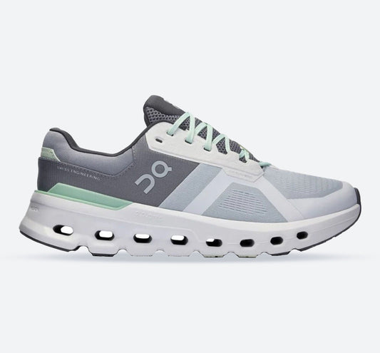 Men's Wide Fit On Cloudrunner 2 Training Shoes - Glacier/Sage