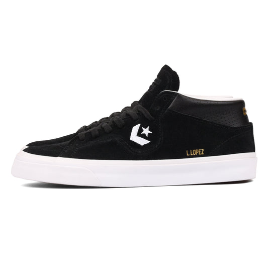 Converse Cons - Louie Lopez Pro Mid (Black/Black/White) *SALE