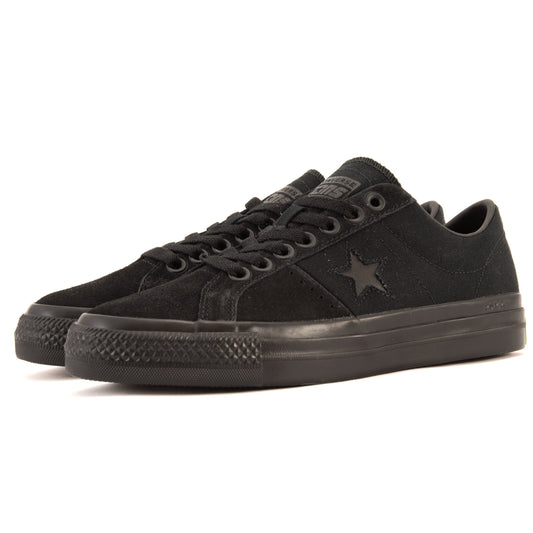 Converse Cons - One Star Pro OX (Black/Black/Sap Green) *SALE