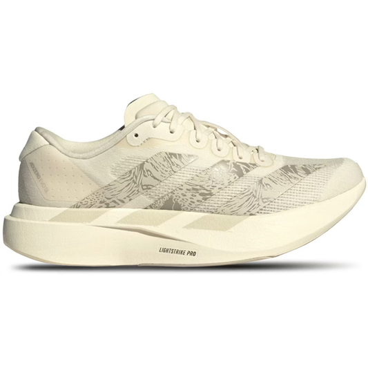 Adidas Womens Beige/Crystal Adizero EVO SL Sneakers, KI6951