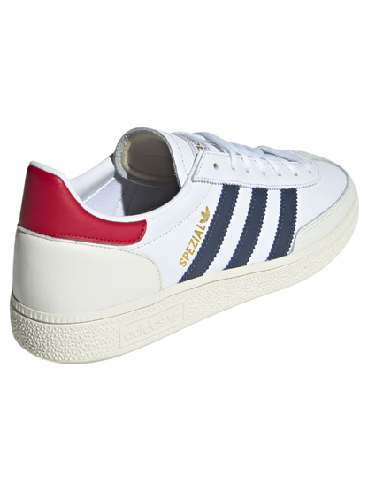 Adidas Originals Men's White / Red / Navy Handball Spezial Sneakers, JH5450