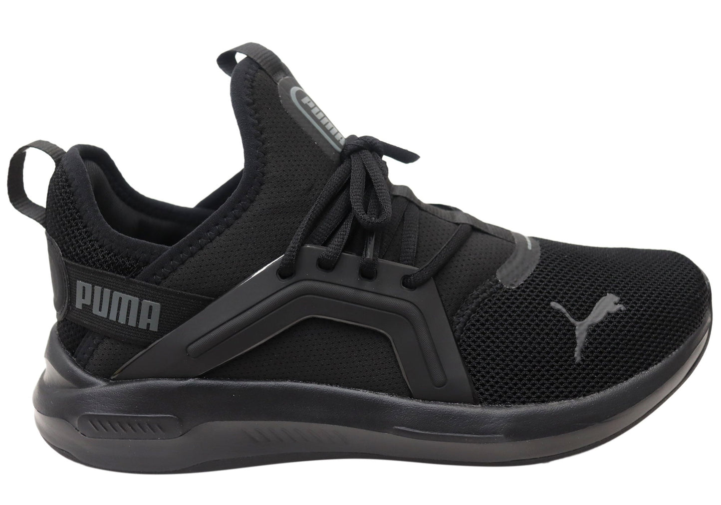 Puma Softride Enzo 5 Mens Comfortable Shoes Black Grey
