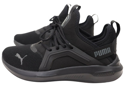Puma Softride Enzo 5 Mens Comfortable Shoes Black Grey
