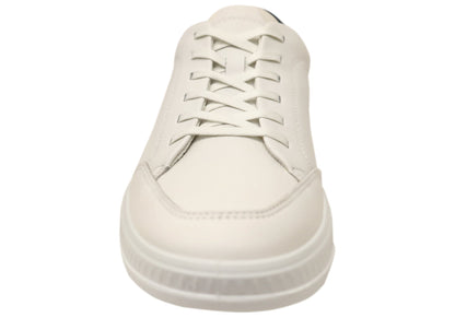 ECCO Mens Move M Sneaker Comfortable Leather Casual Lace Up Shoes