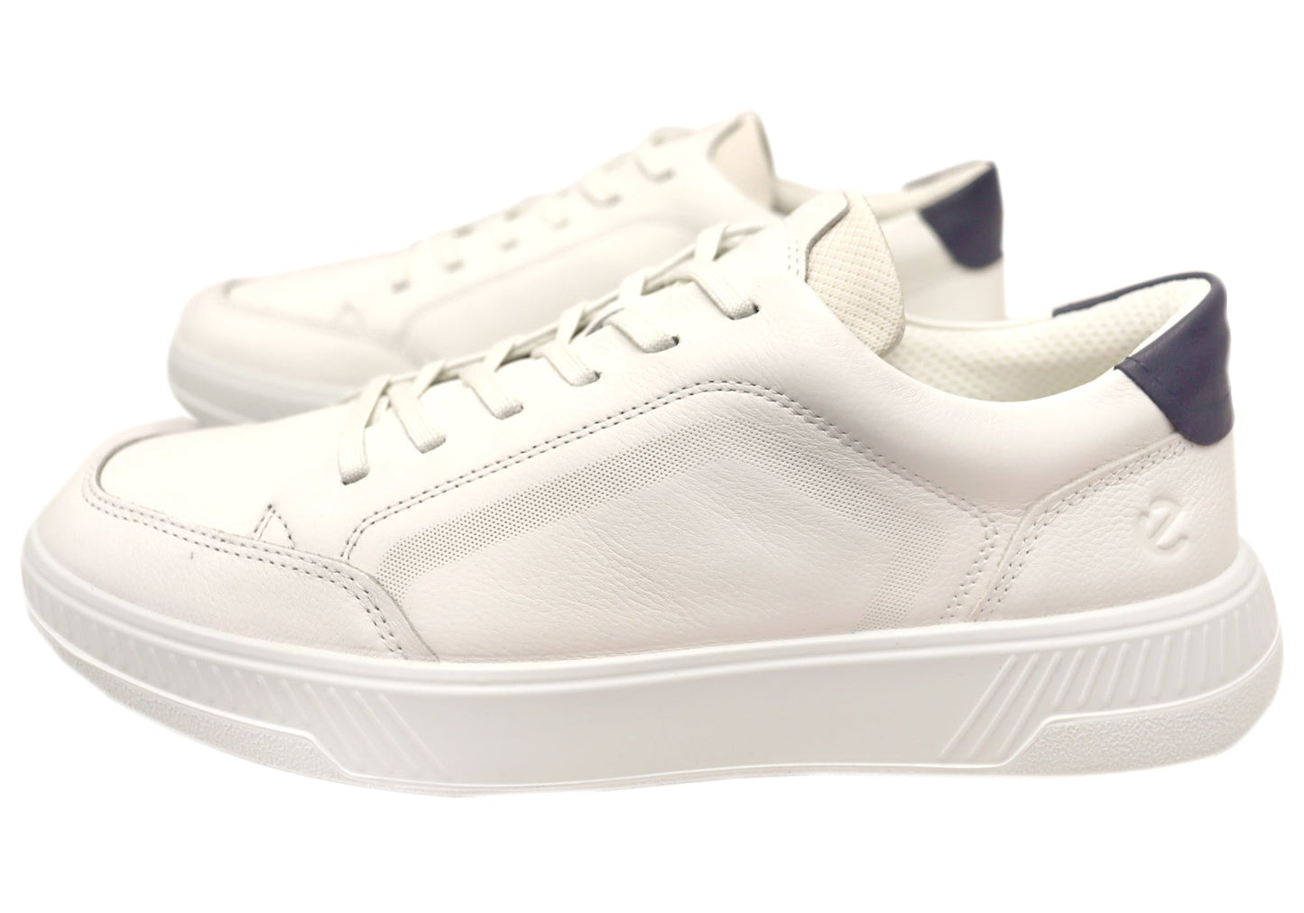 ECCO Mens Move M Sneaker Comfortable Leather Casual Lace Up Shoes