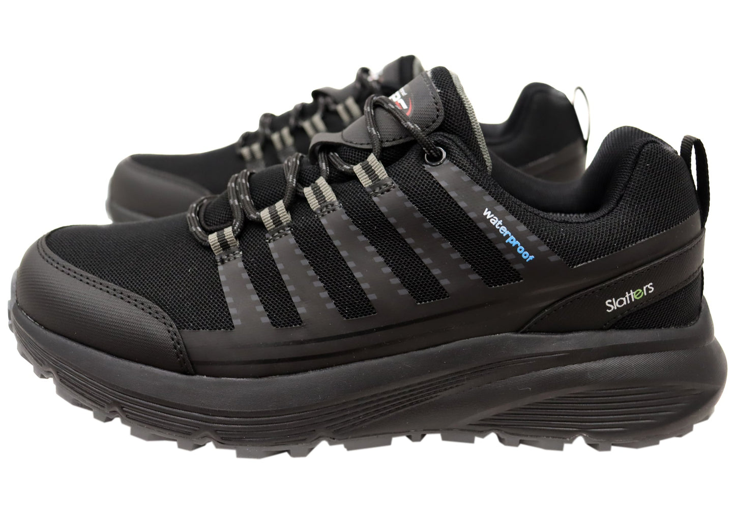Slatters Wilderness Mens Comfortable Lace Up Waterproof Walking Shoes