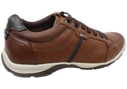 Ferricelli Bosco Mens Brazilian Comfort Leather Slip On Casual Shoes