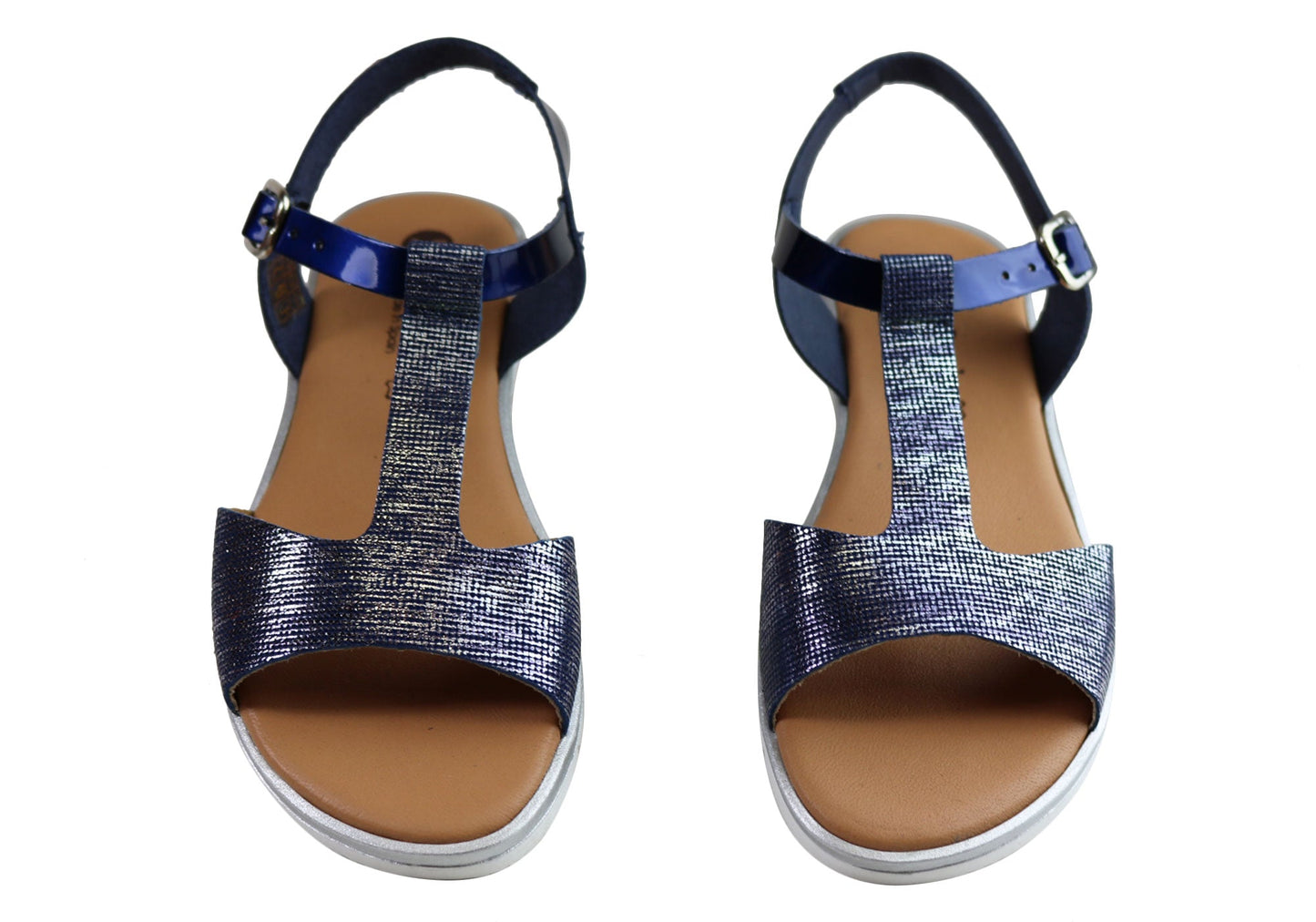 Lola Canales Ola Womens Comfortable Flat Leather Sandals Made In Spain