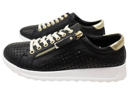 Cabello Comfort EG256 Womens Leather European Casual Shoes