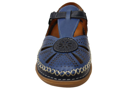 Orizonte Nayomi Womens European Leather Comfortable Shoes
