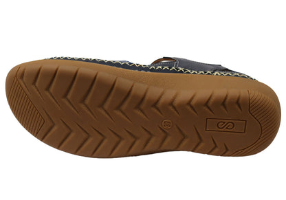 Orizonte Nayomi Womens European Leather Comfortable Shoes