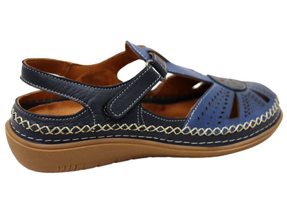 Orizonte Nayomi Womens European Leather Comfortable Shoes