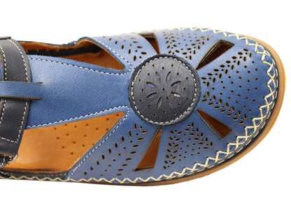 Orizonte Nayomi Womens European Leather Comfortable Shoes