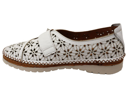 Orizonte Bizette Womens European Leather Comfortable Mary Jane Shoes