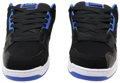 DC Shoes Mens Stag Comfortable Leather Shoes Fade Out Indigo