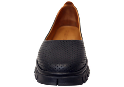 Orizonte Virgo Womens European Leather Comfortable Shoes