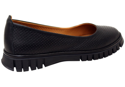 Orizonte Virgo Womens European Leather Comfortable Shoes