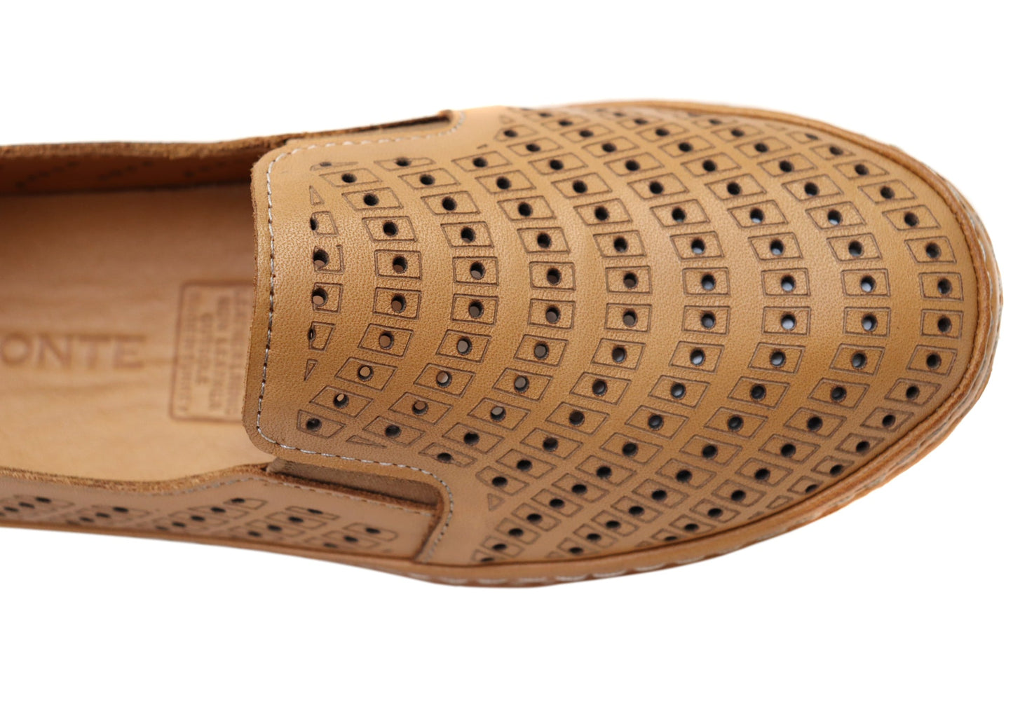 Orizonte Keeper Womens European Leather Comfortable Slip On Shoes