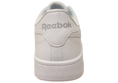 Reebok BB 1000 Mens Comfortable White Lace Up Sneakers