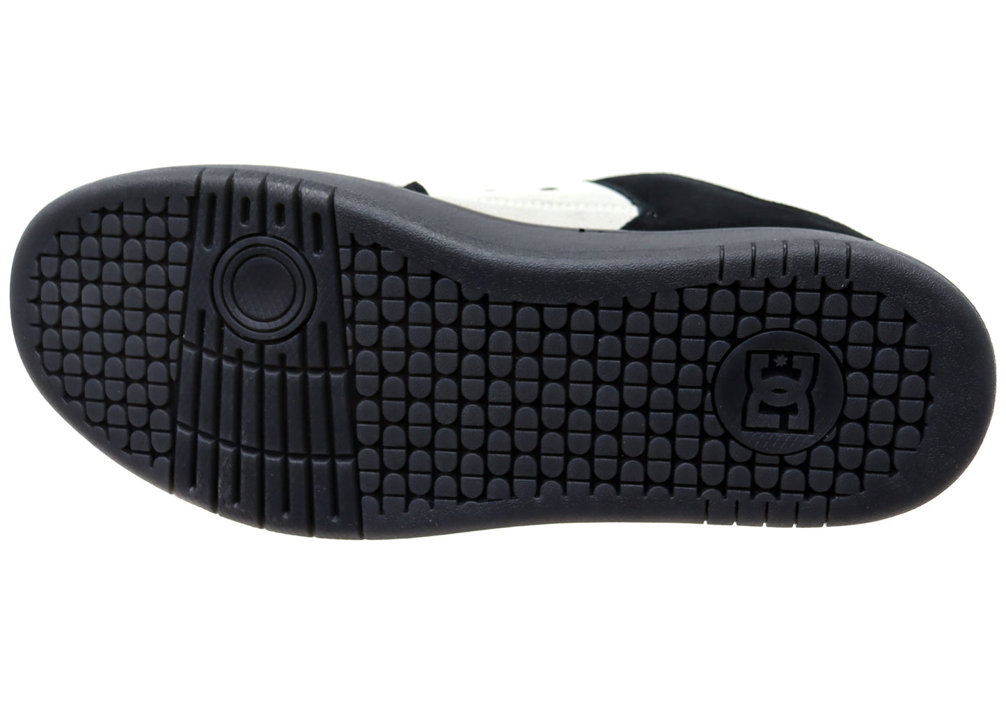 DC Shoes Mens Manteca 4 S Comfortable Leather Shoes White Black