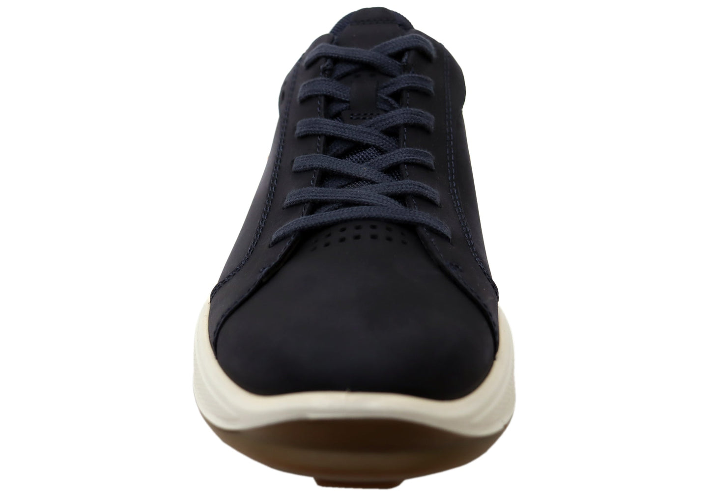 ECCO Mens Byway 2.0 Comfortable Leather Casual Lace Up Sneakers Shoes