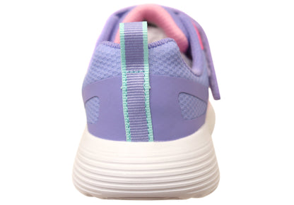 Skechers Kids Girls Go Run 400 V2 Trace Track Shoes Pink Lavender