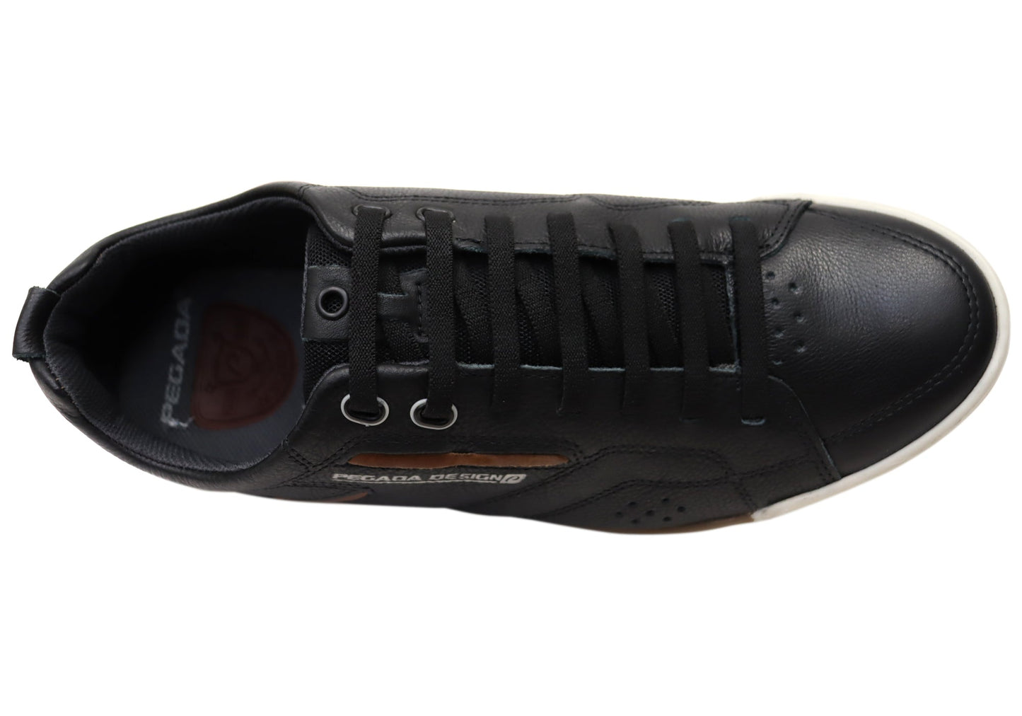 Pegada Evolve Mens Leather Slip On Casual Shoes Made In Brazil
