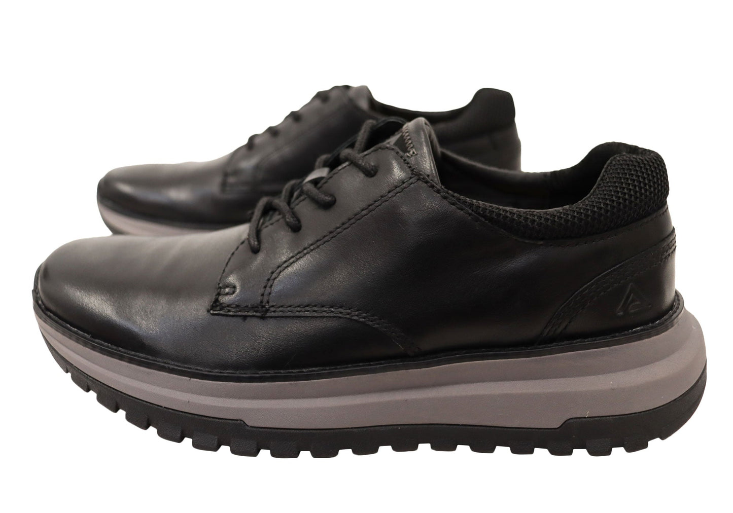 Align Burne Mens Supportive Leather Comfortable Lace Up Shoes