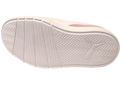 Puma Courtflex V3 Lina V PS Kids Girls Comfortable Mary Jane Shoes