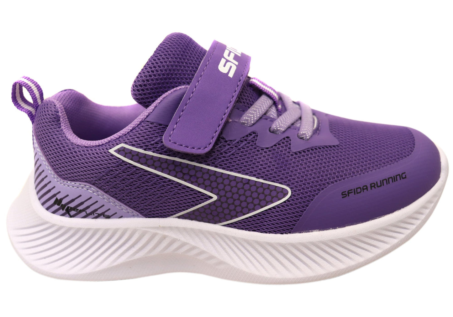 Sfida Kaleido Kids Girls Comfortable Adjustable Strap Athletic Shoes