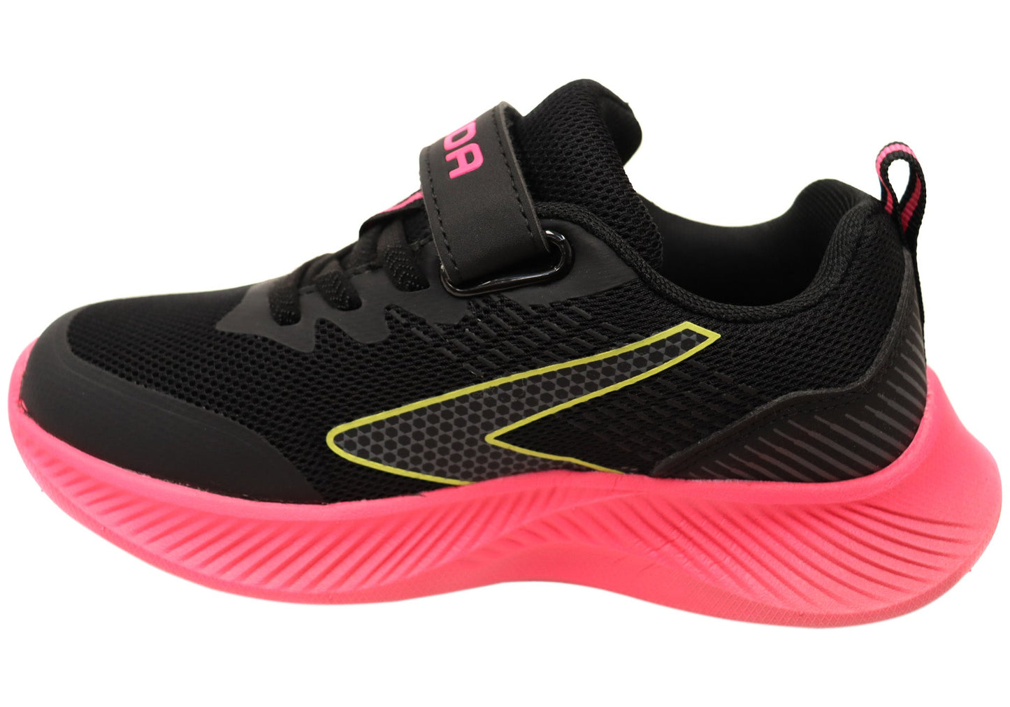 Sfida Kaleido Kids Girls Comfortable Adjustable Strap Athletic Shoes