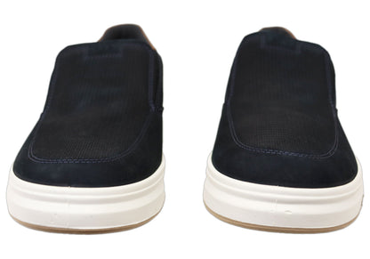 Pegada Falcon Mens Slip On Comfortable Brazilian Leather Casual Shoes