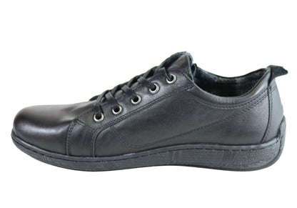 Orizonte Zest Womens European Comfortable Leather Cushioned Casual Shoes
