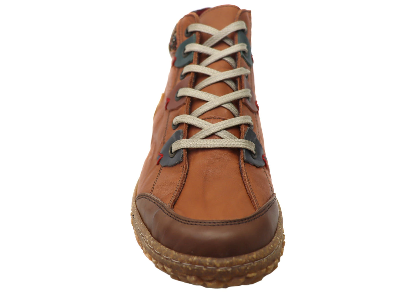 Cabello Comfort 6771-303 Womens European Comfort Leather Ankle Boots