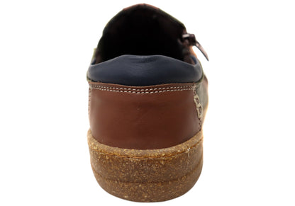 Cabello Comfort Womens 7311-307 Leather Shoes Made In Turkey