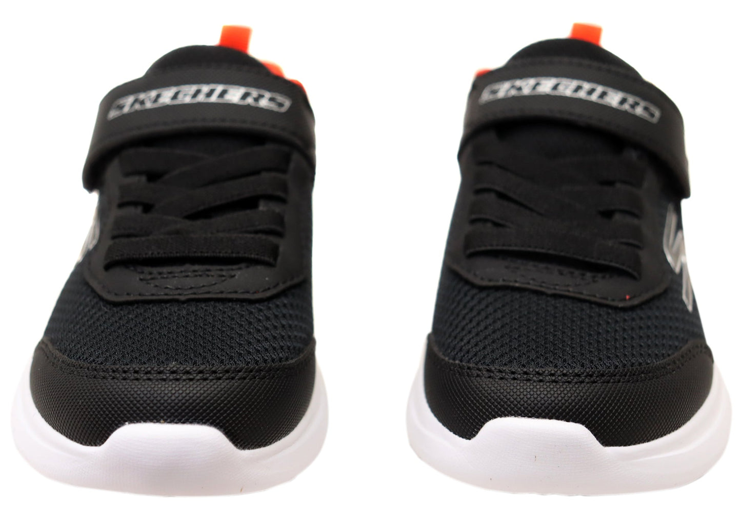 Skechers Boys Kids Selectors Reset Achieved Shoes Black Red