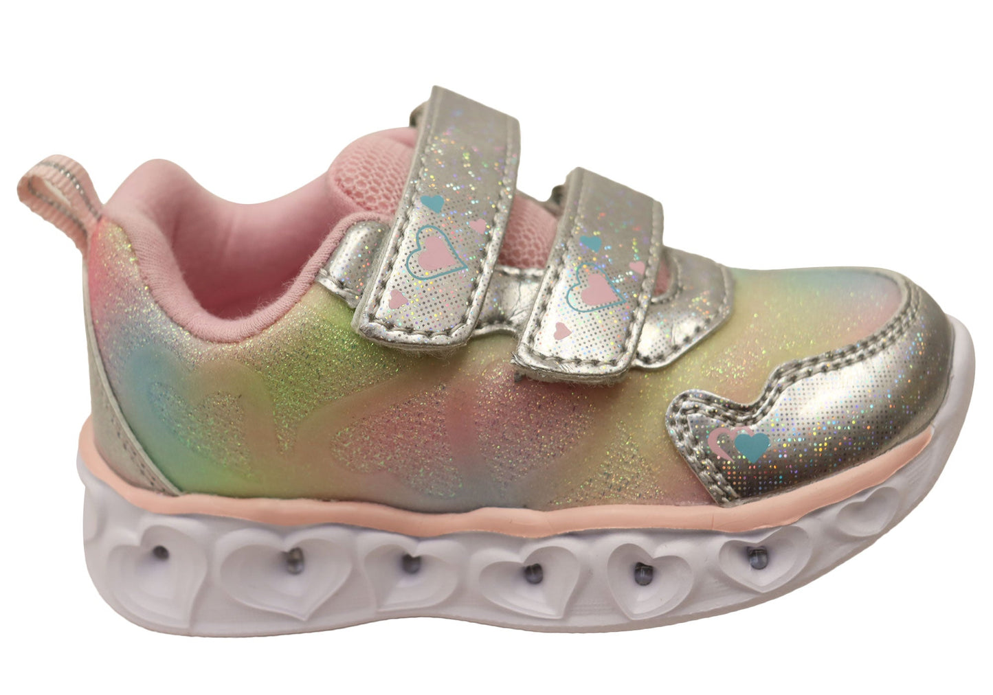 Koala Lights Millie Comfortable Girls Kids Light Up Shoes