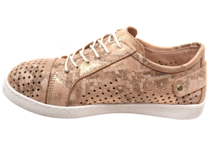 Cabello Comfort EG17P Womens European Leather Casual Shoes