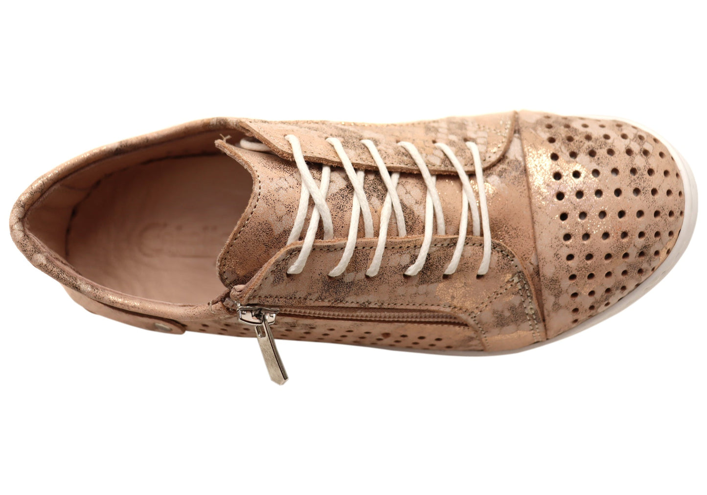Cabello Comfort EG17P Womens European Leather Casual Shoes