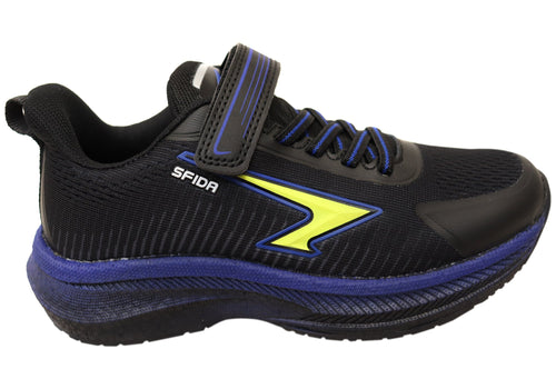 Sfida Zephyr Kids Boys Comfortable Adjustable Strap Athletic Shoes