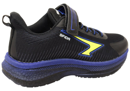Sfida Zephyr Kids Boys Comfortable Adjustable Strap Athletic Shoes
