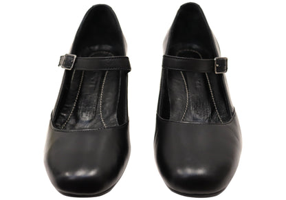 Orizonte Octava Womens European Comfortable Leather Heels