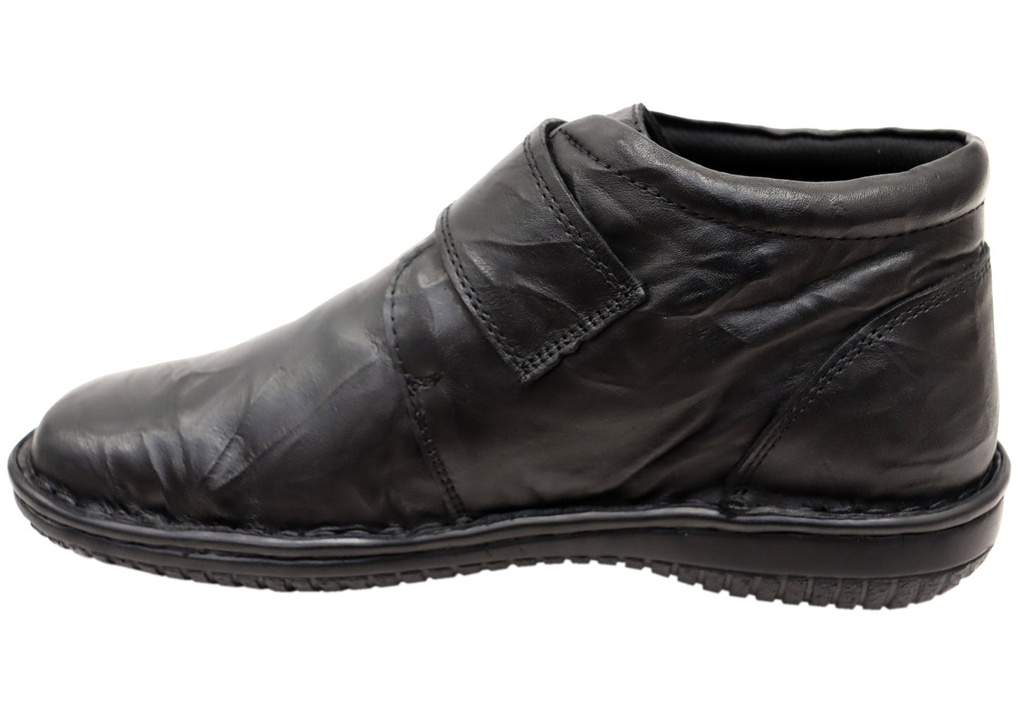 Cabello Comfort 5240-27 Womens Wide Fit Comfortable Leather Boots