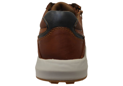 Explorer Mark Mens Comfortable Leather Lace Up Casual Shoes