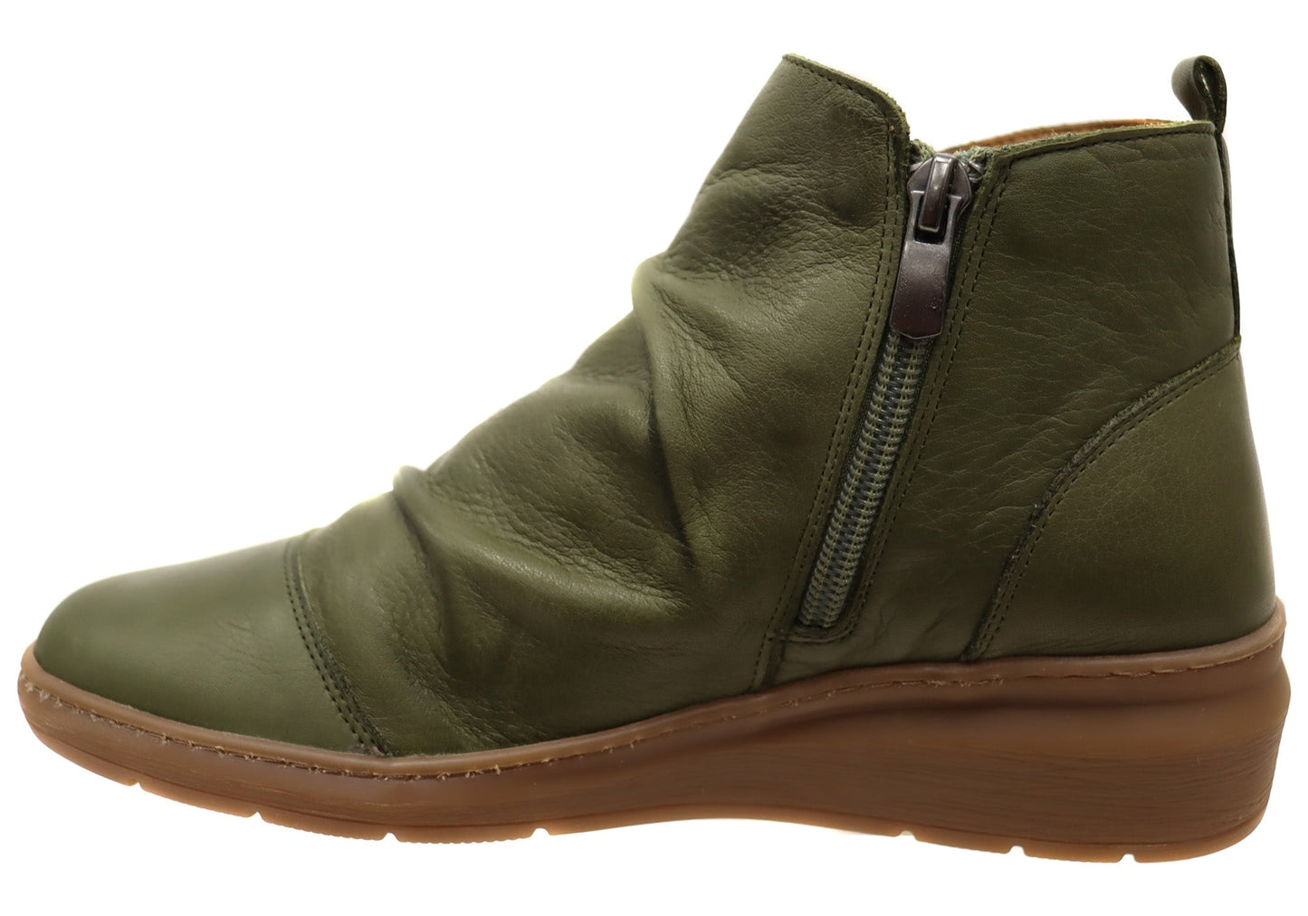 Cabello Comfort Perry Womens European Comfortable Leather Boots