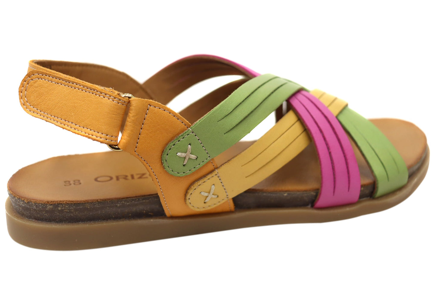 Orizonte Amaracomfort Womens Comfortable European Leather Sandals