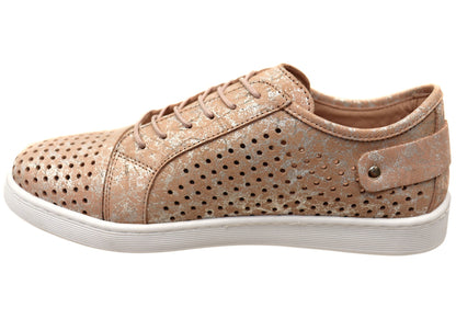Cabello Comfort EG17P Womens European Leather Casual Shoes
