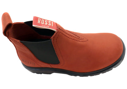 Rossi Boots 202 Bimberi Kids Comfortable Pull On Leather Chelsea Boots